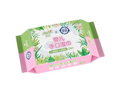 安安裘諾手口濕巾28抽